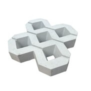 Travna plošča - mere 40x40x8